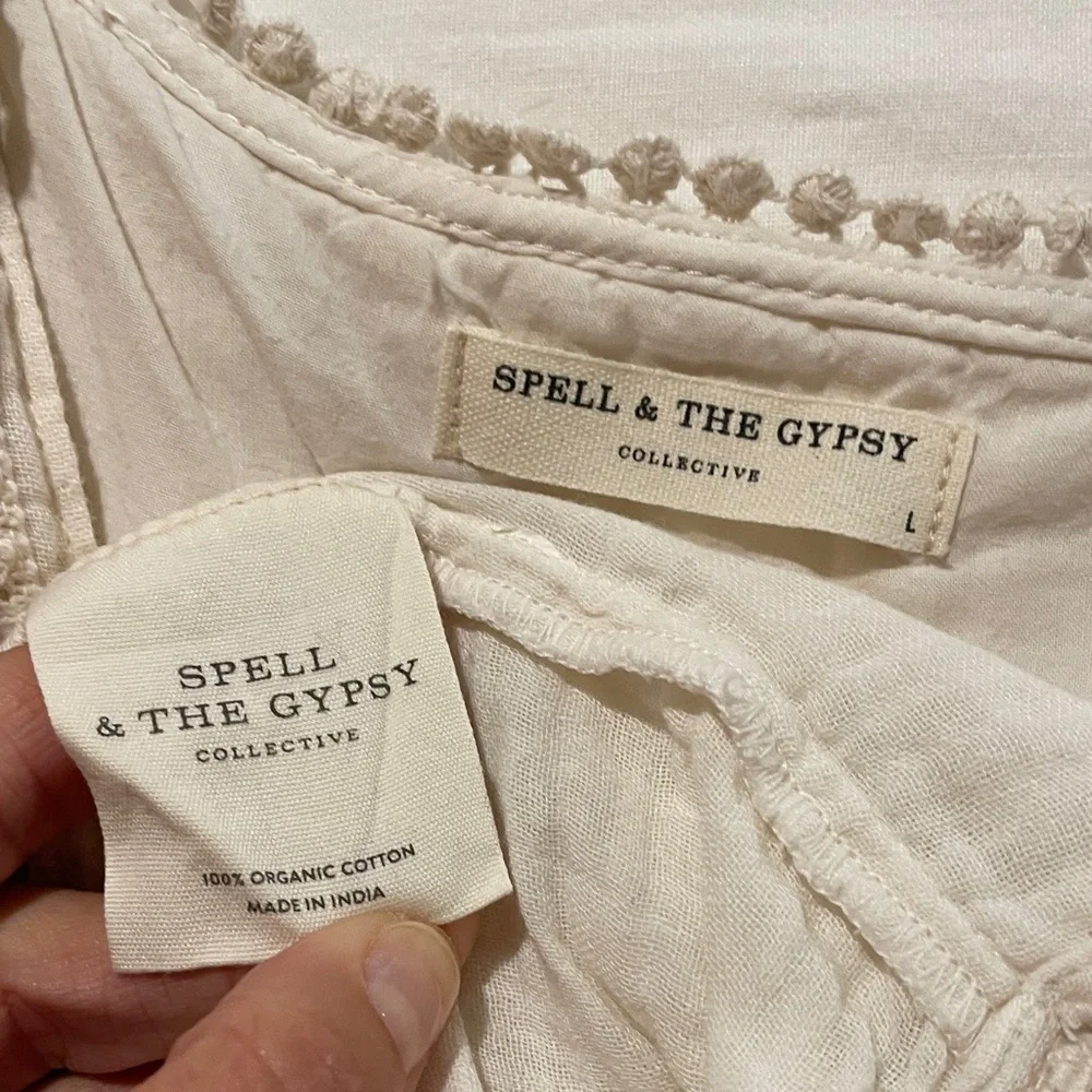 spell hanalei dress sz L - Picture 5 of 8